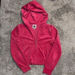 Hot Pink Juicy Couture Zip Up